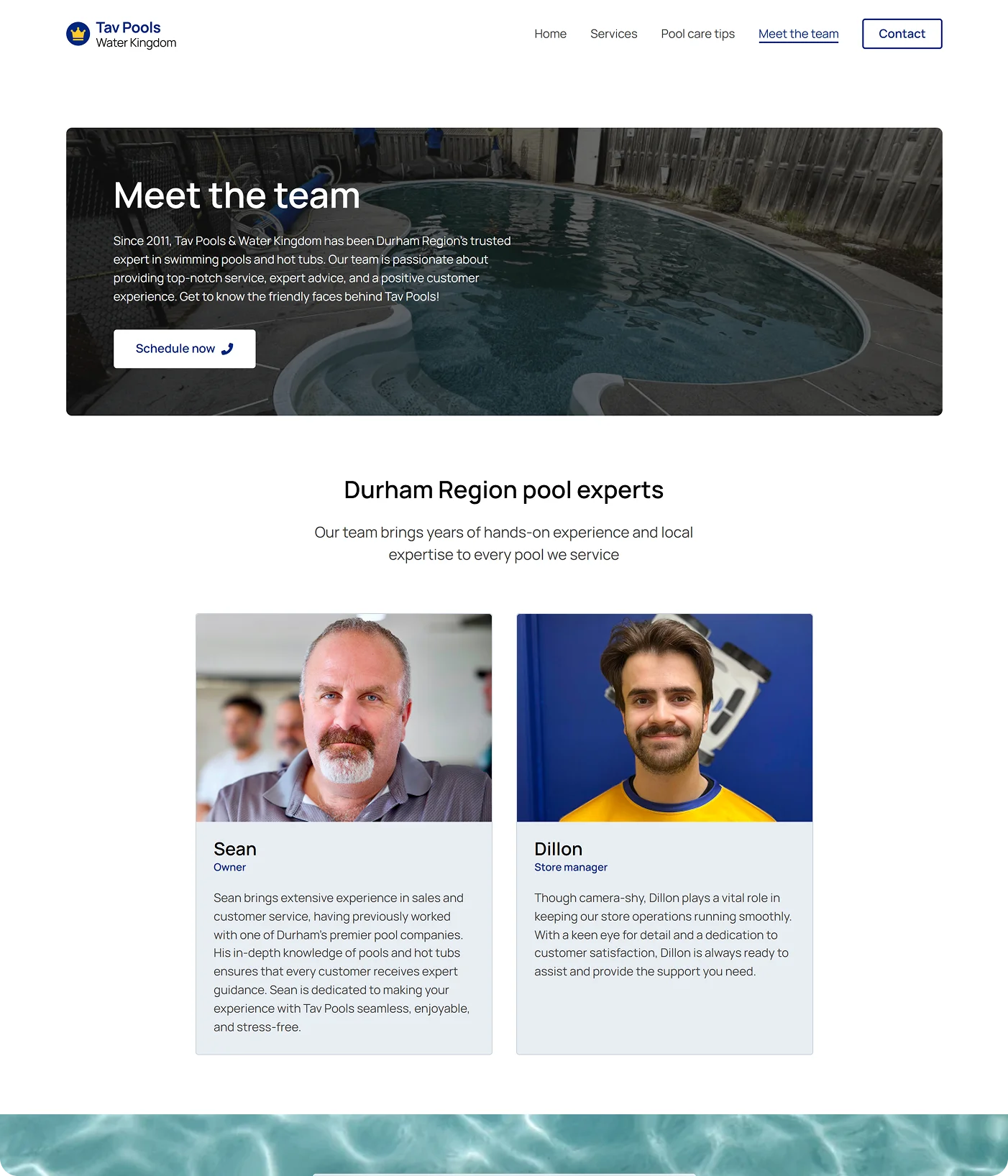 Tav Pools Hifi Mock Up