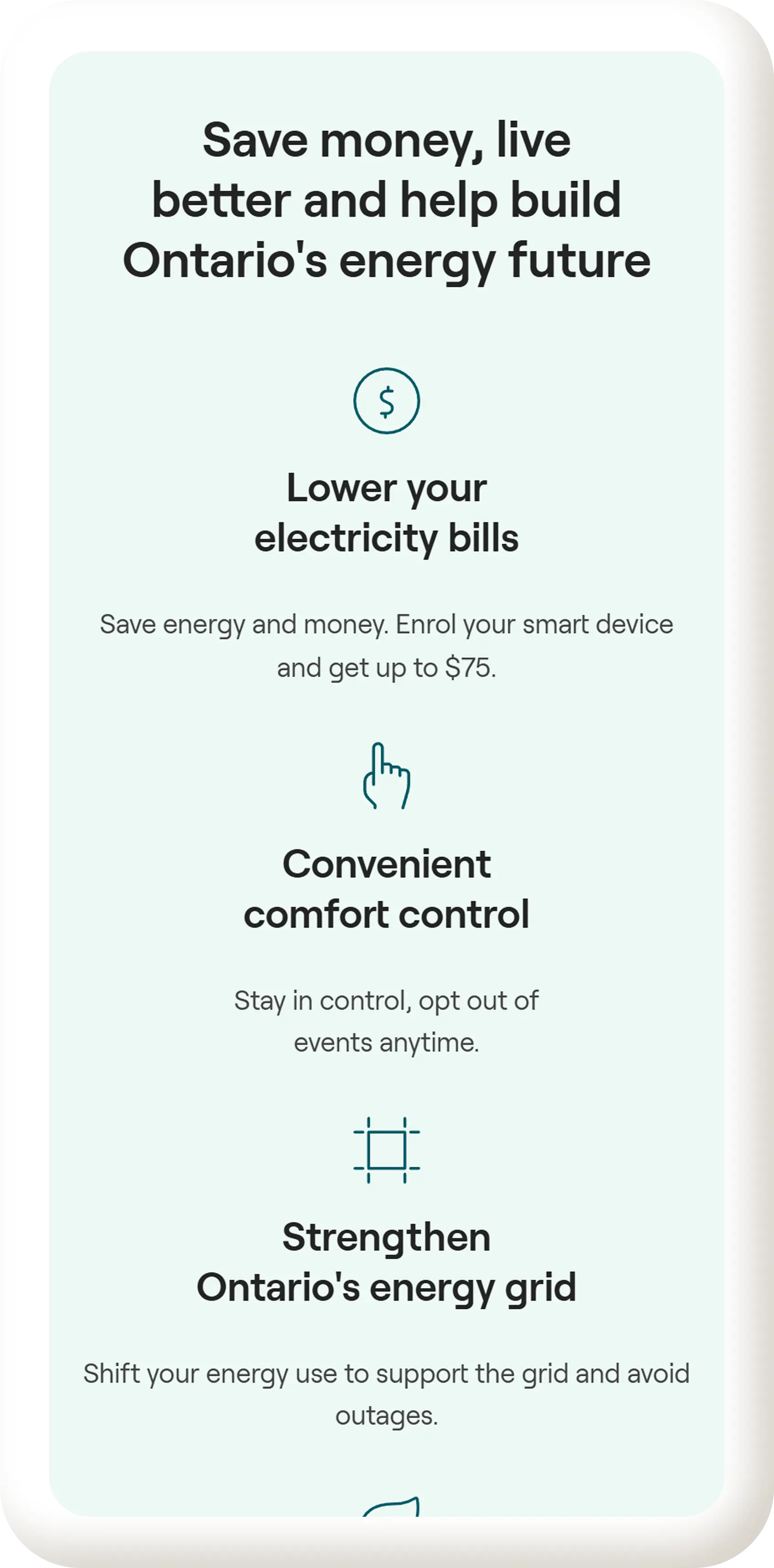 Mobile Phone Screenshot
