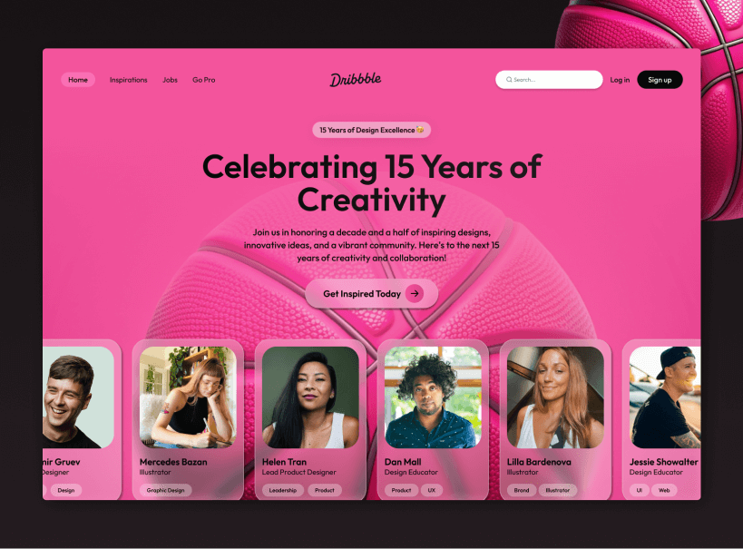 Dribbble Design